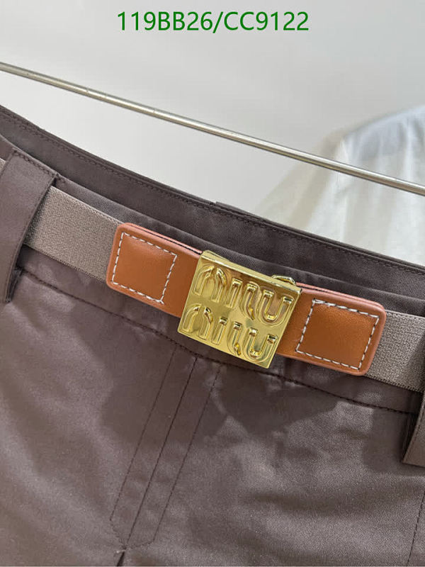 Miu Miu-Clothing Code: CC9122 $: 119USD