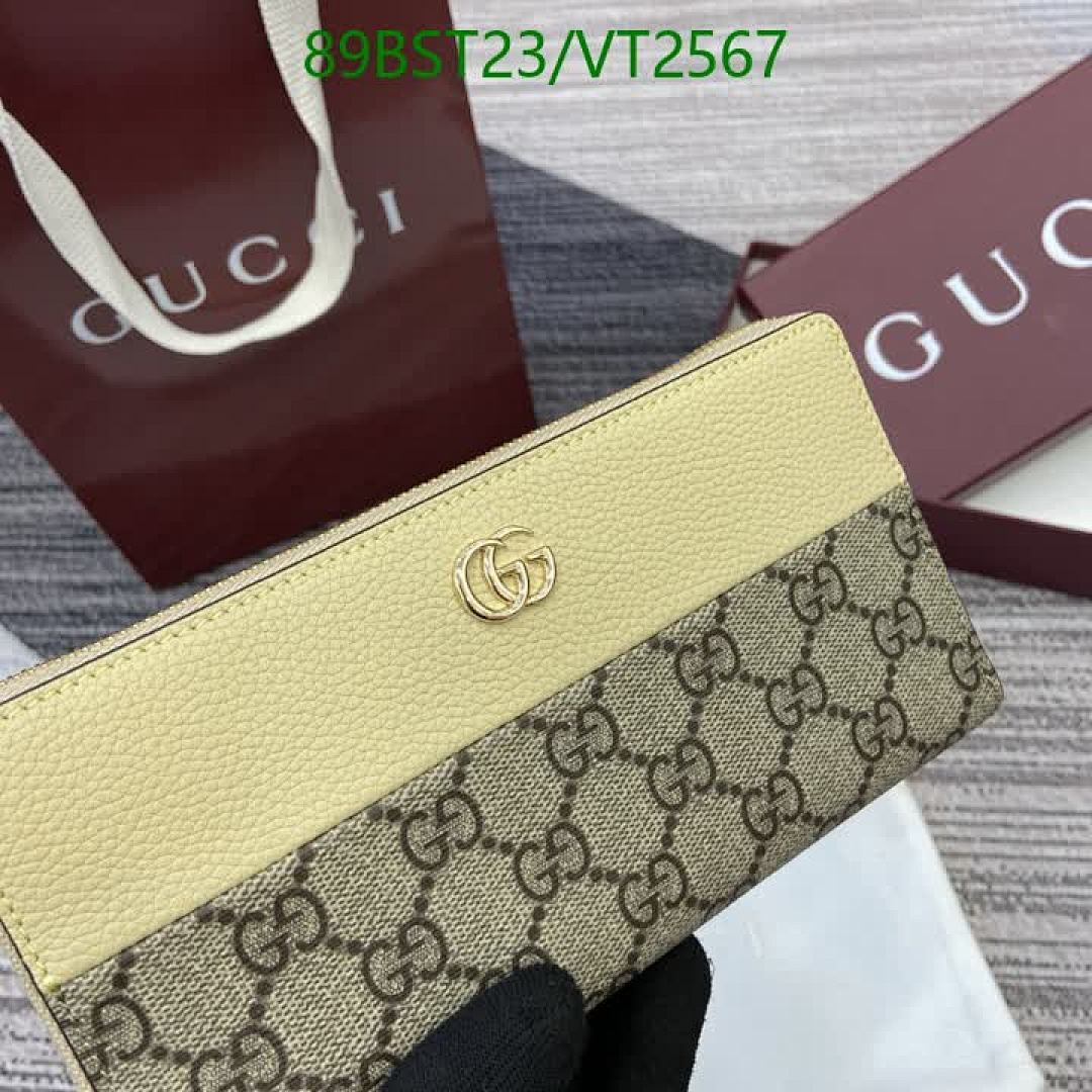 Gucci-Wallet Mirror Quality Code: VT2567 $: 89USD