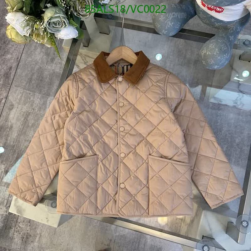 Burberry-Kids Clothing Code: VC0022 $: 85USD