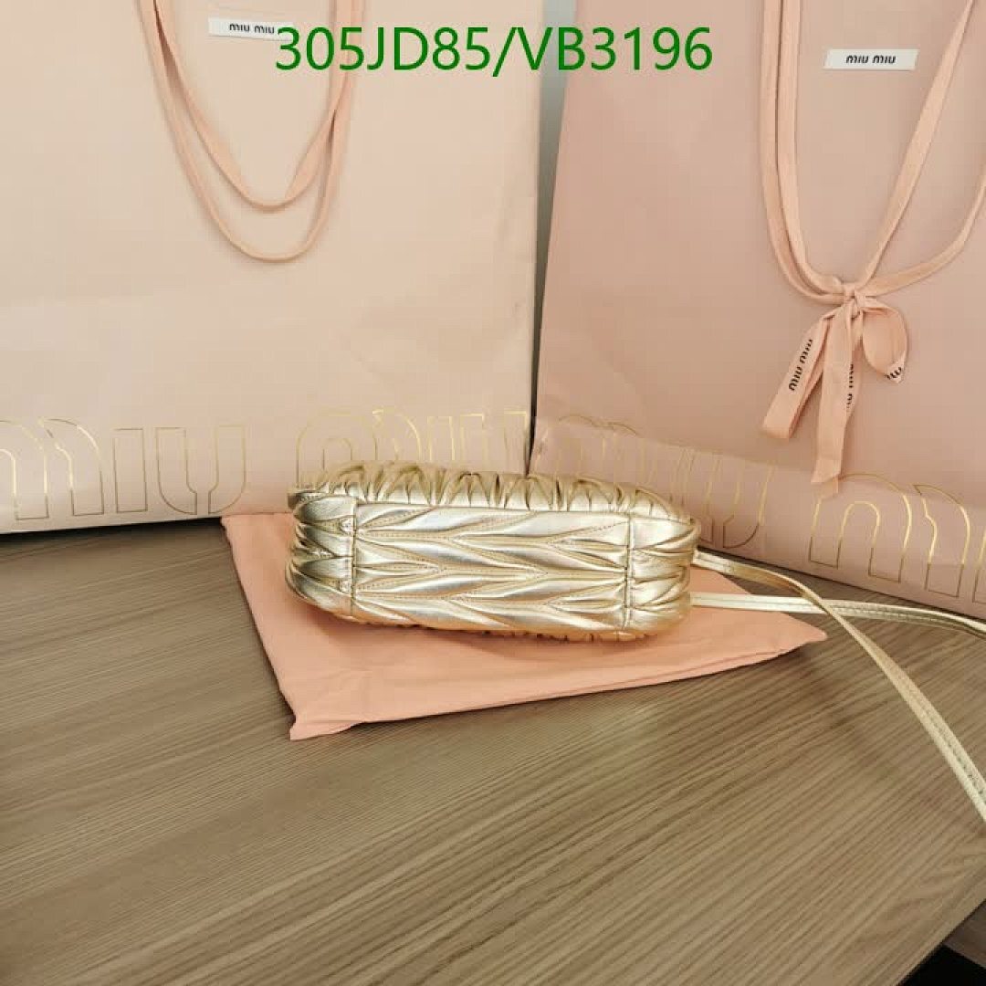 Miu Miu-Bag-Mirror Quality Code: VB3196 $: 305USD