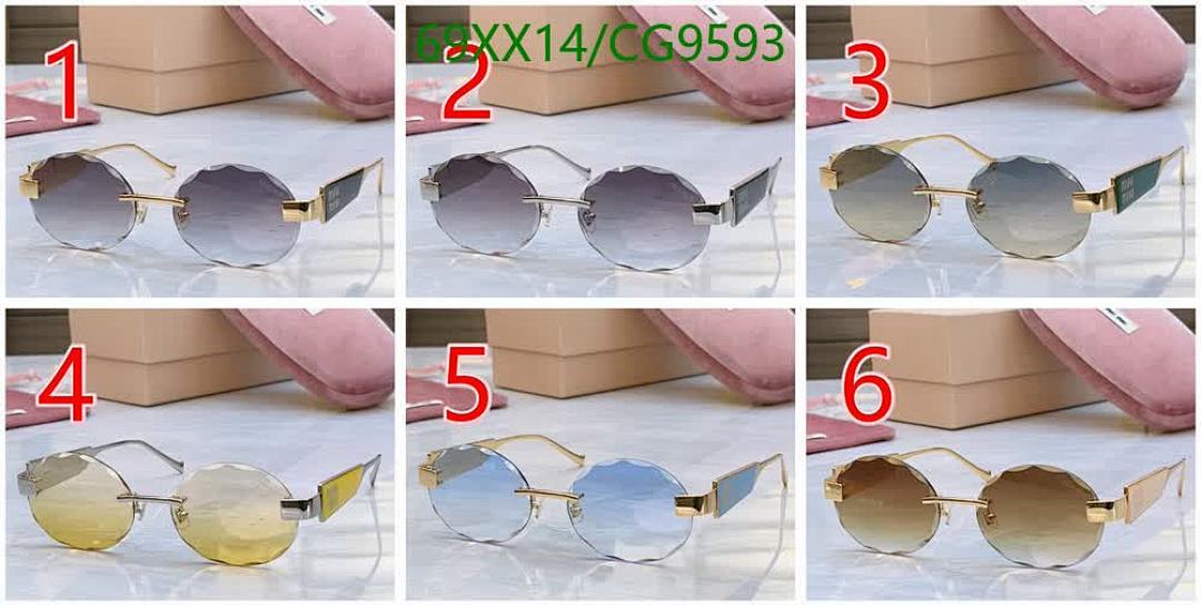 Miu Miu-Glasses Code: CG9593 $: 69USD
