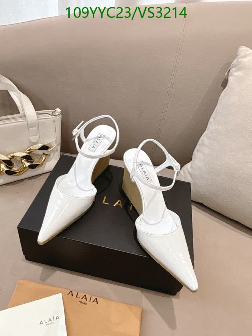 Alaia-Women Shoes Code: VS3214 $: 109USD