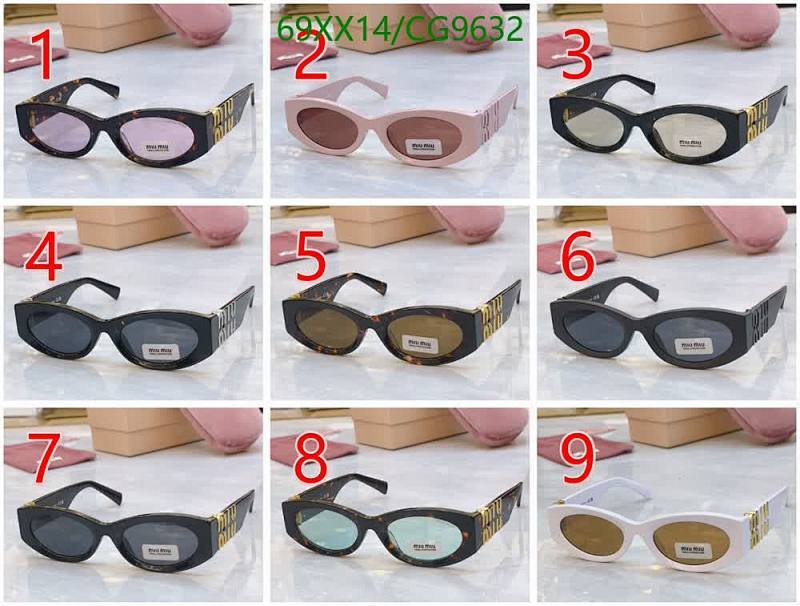 Miu Miu-Glasses Code: CG9632 $: 69USD