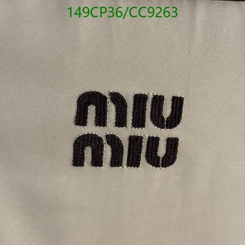 Miu Miu-Clothing Code: CC9263 $: 149USD