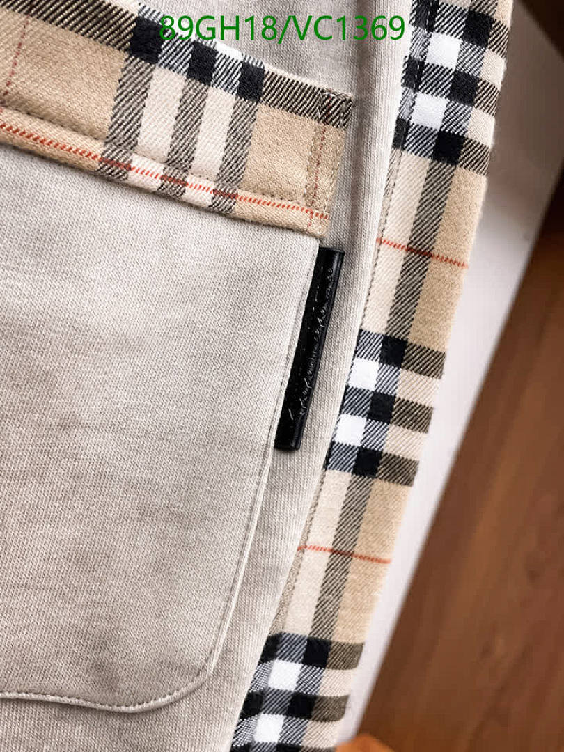 Burberry-Clothing Code: VC1369 $: 89USD