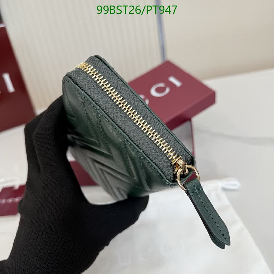 Gucci-Wallet Mirror Quality Code: PT947 $: 99USD