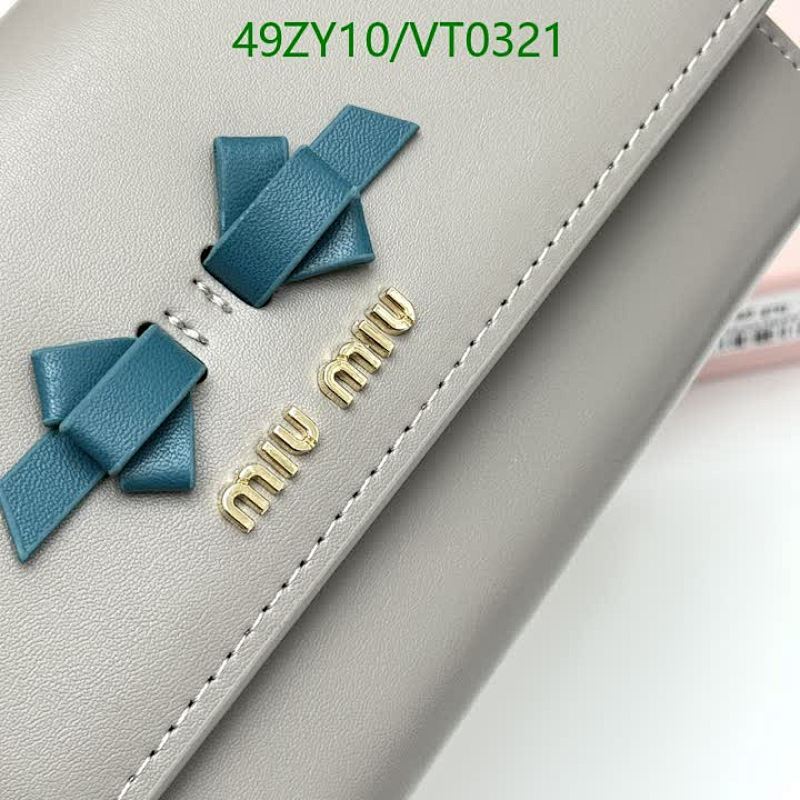 Miu Miu-Wallet-4A Quality Code: VT0321 $: 49USD
