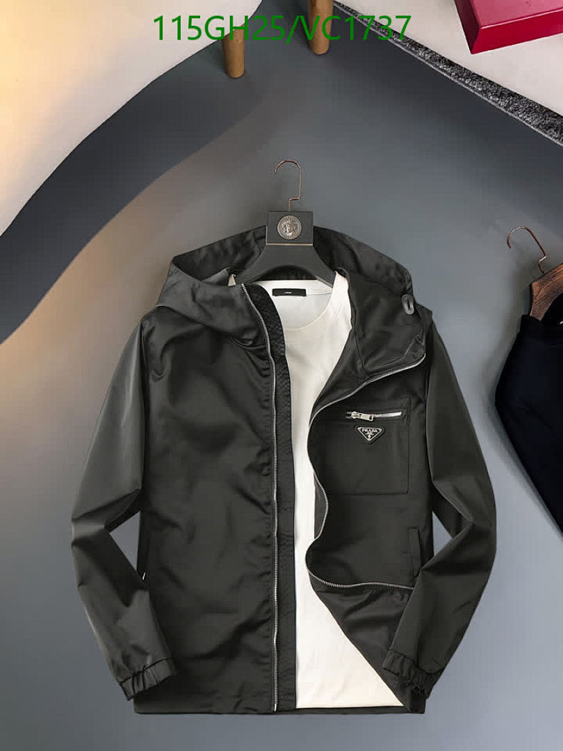 Prada-Clothing Code: VC1737 $: 115USD