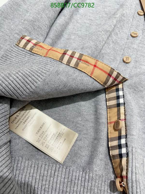 Burberry-Clothing Code: CC9782 $: 85USD