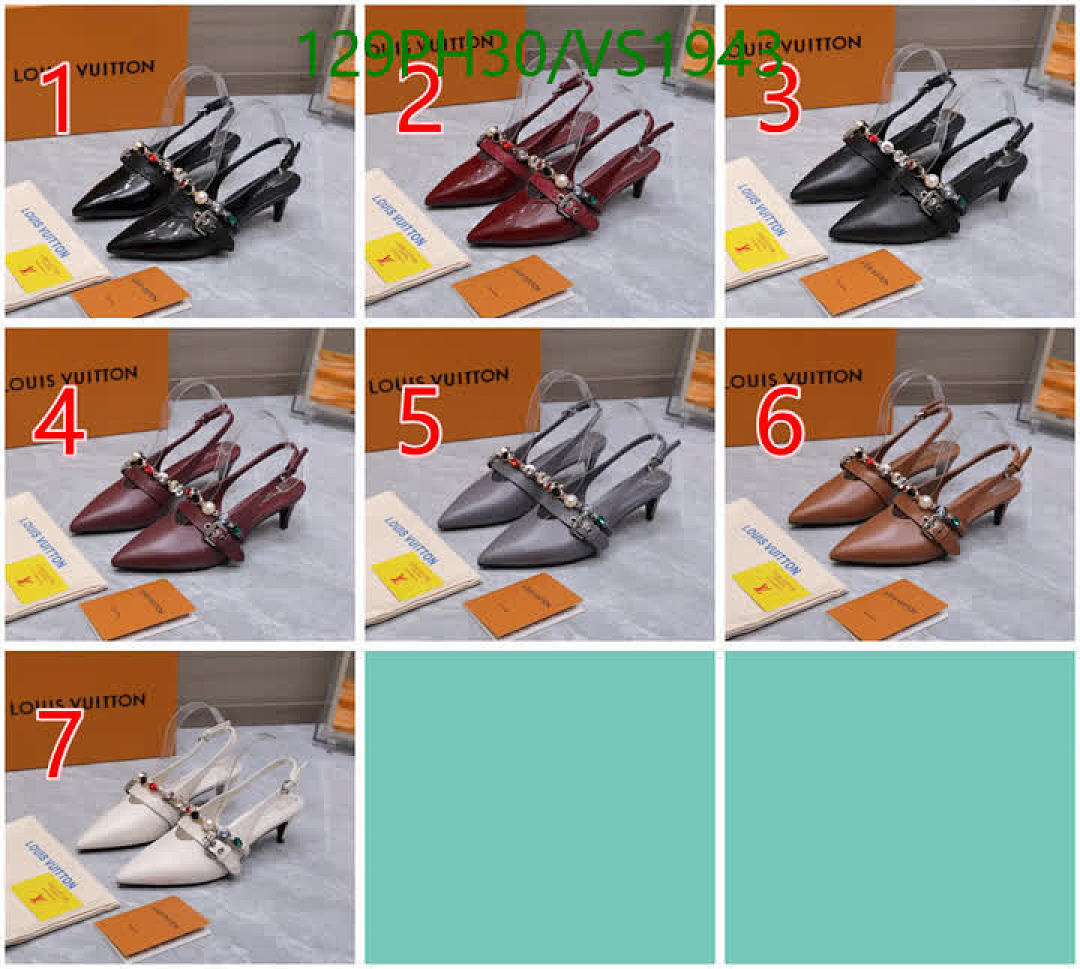 LV-Women Shoes Code: VS1943 $: 129USD