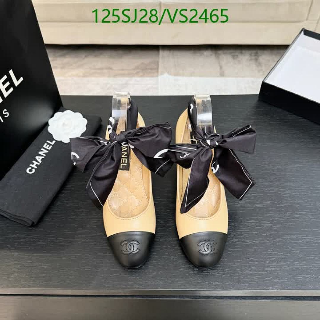 Chanel-Women Shoes Code: VS2465 $: 125USD