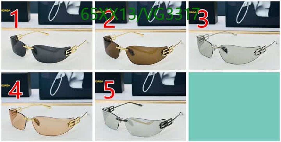 Balenciaga-Glasses Code: VG3317 $: 65USD
