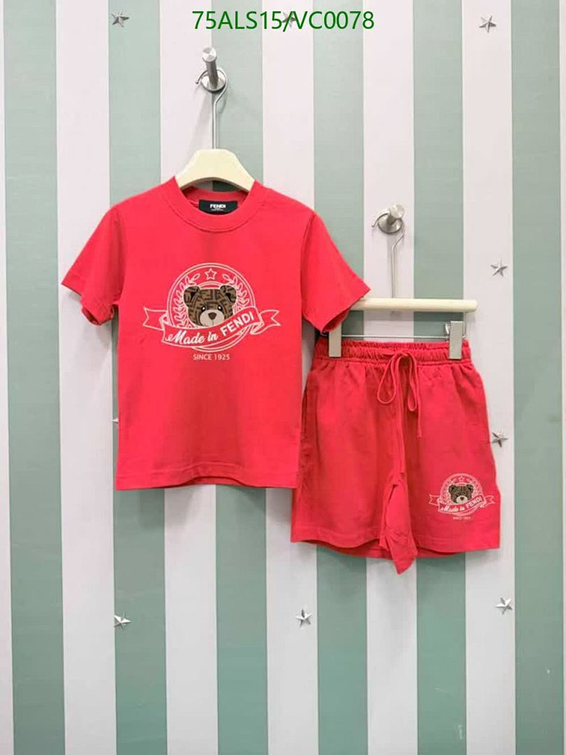 Fendi-Kids clothing Code: VC0078 $: 75USD