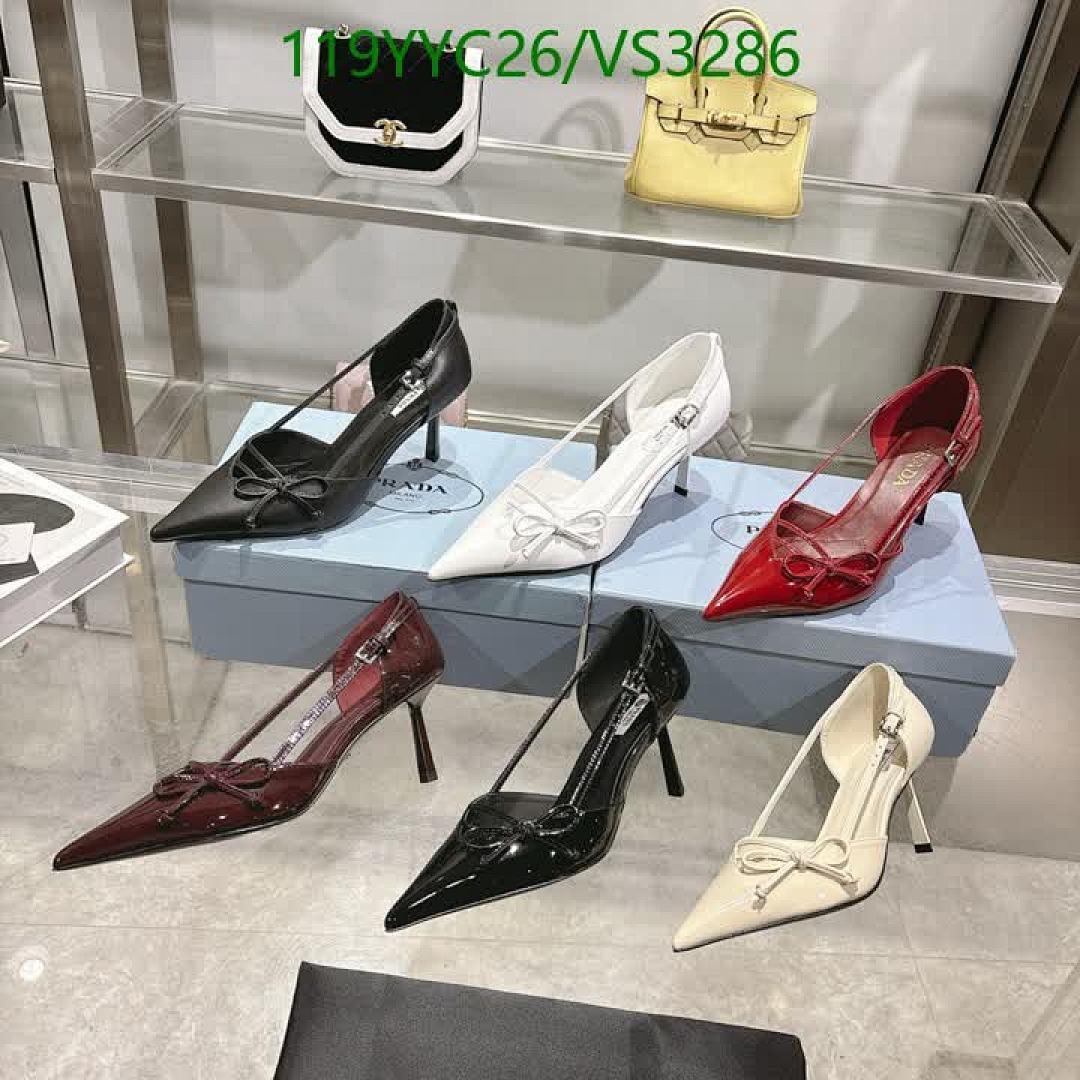 Prada-Women Shoes Code: VS3286 $: 119USD