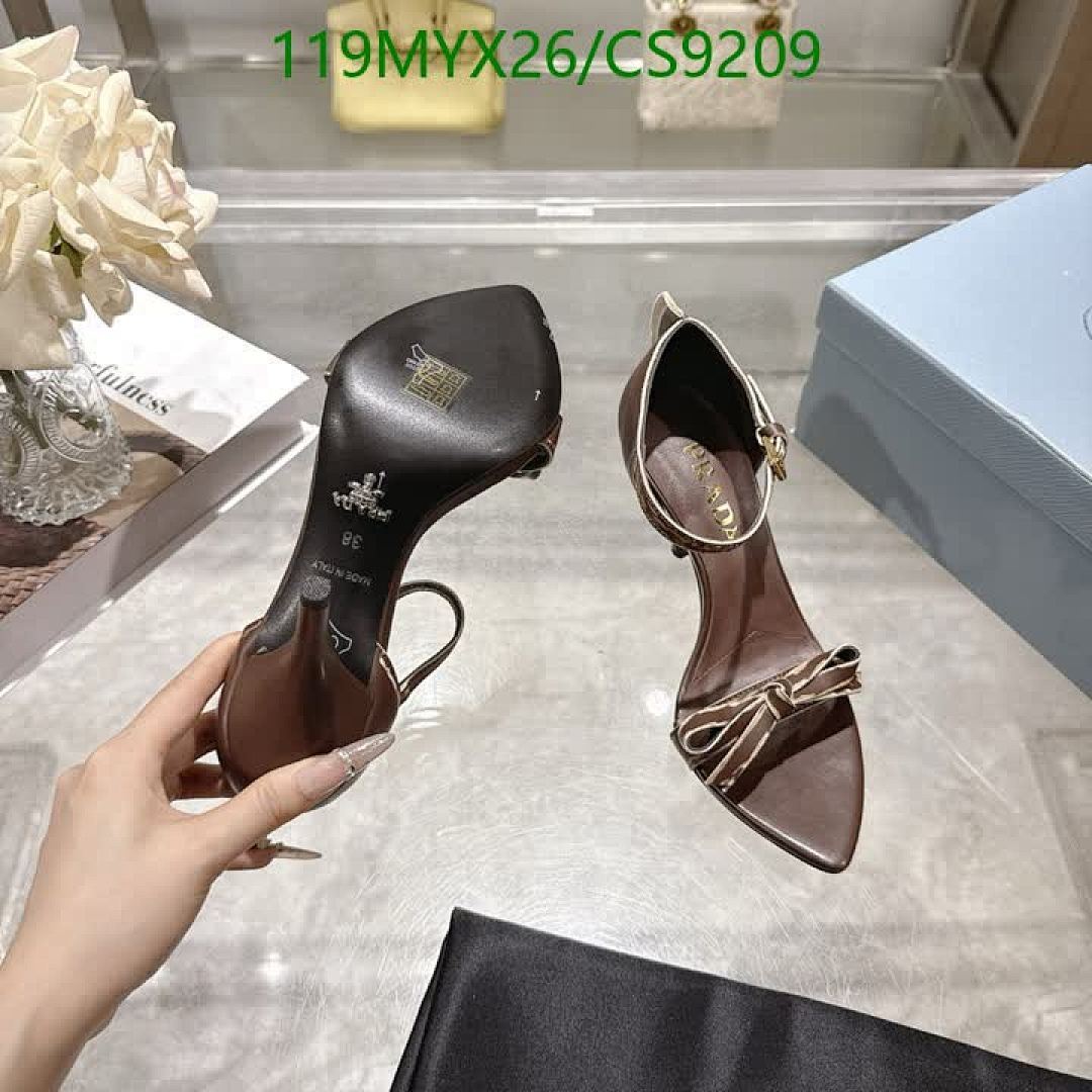 Prada-Women Shoes Code: CS9209 $: 119USD
