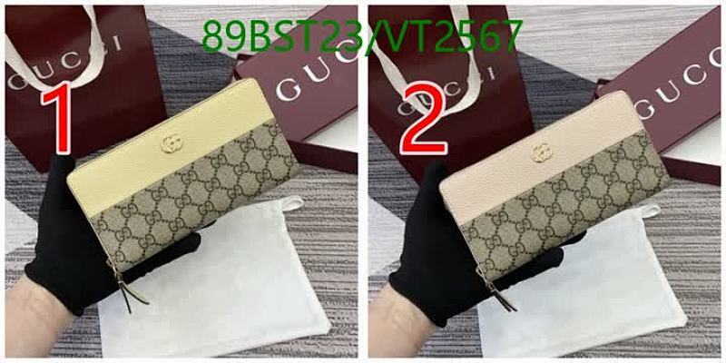 Gucci-Wallet Mirror Quality Code: VT2567 $: 89USD