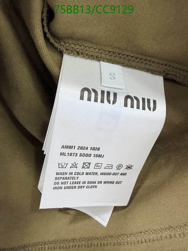 Miu Miu-Clothing Code: CC9129 $: 75USD