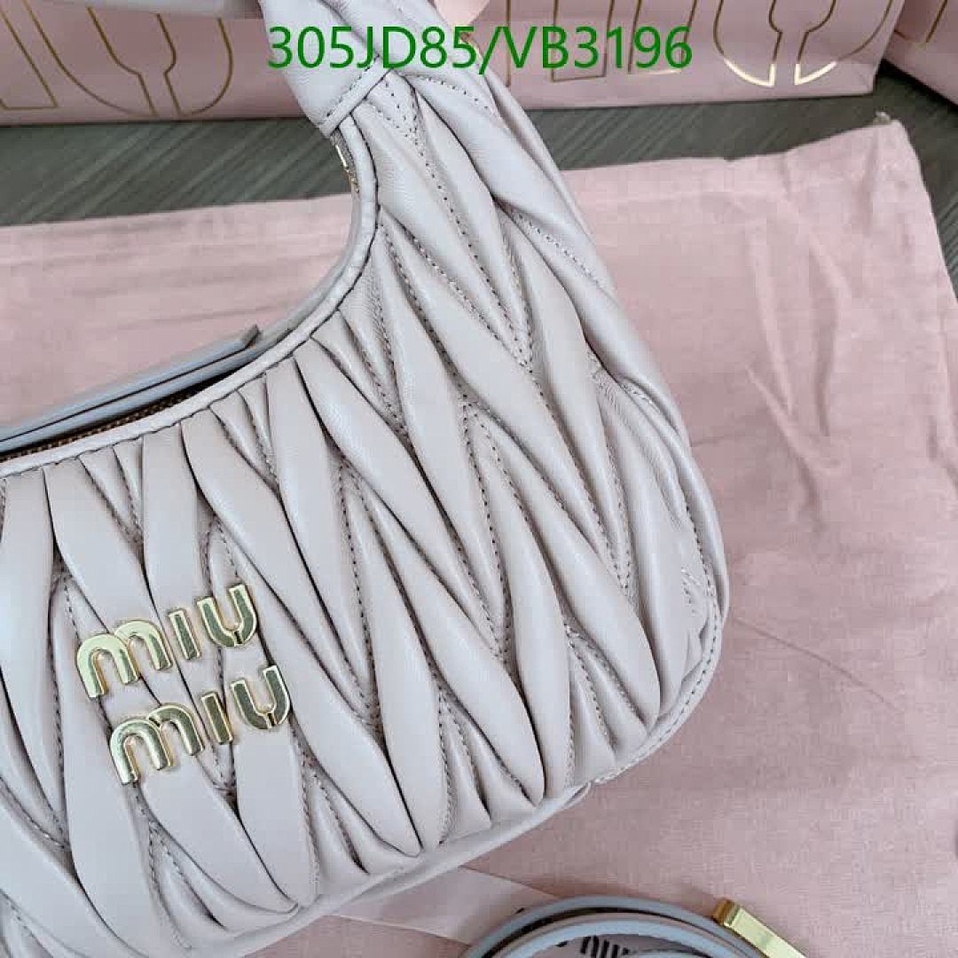 Miu Miu-Bag-Mirror Quality Code: VB3196 $: 305USD
