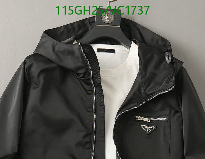 Prada-Clothing Code: VC1737 $: 115USD