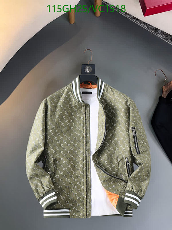 Gucci-Clothing Code: VC1518 $: 115USD