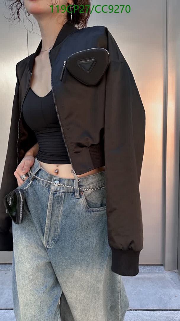 Prada-Clothing Code: CC9270 $: 119USD