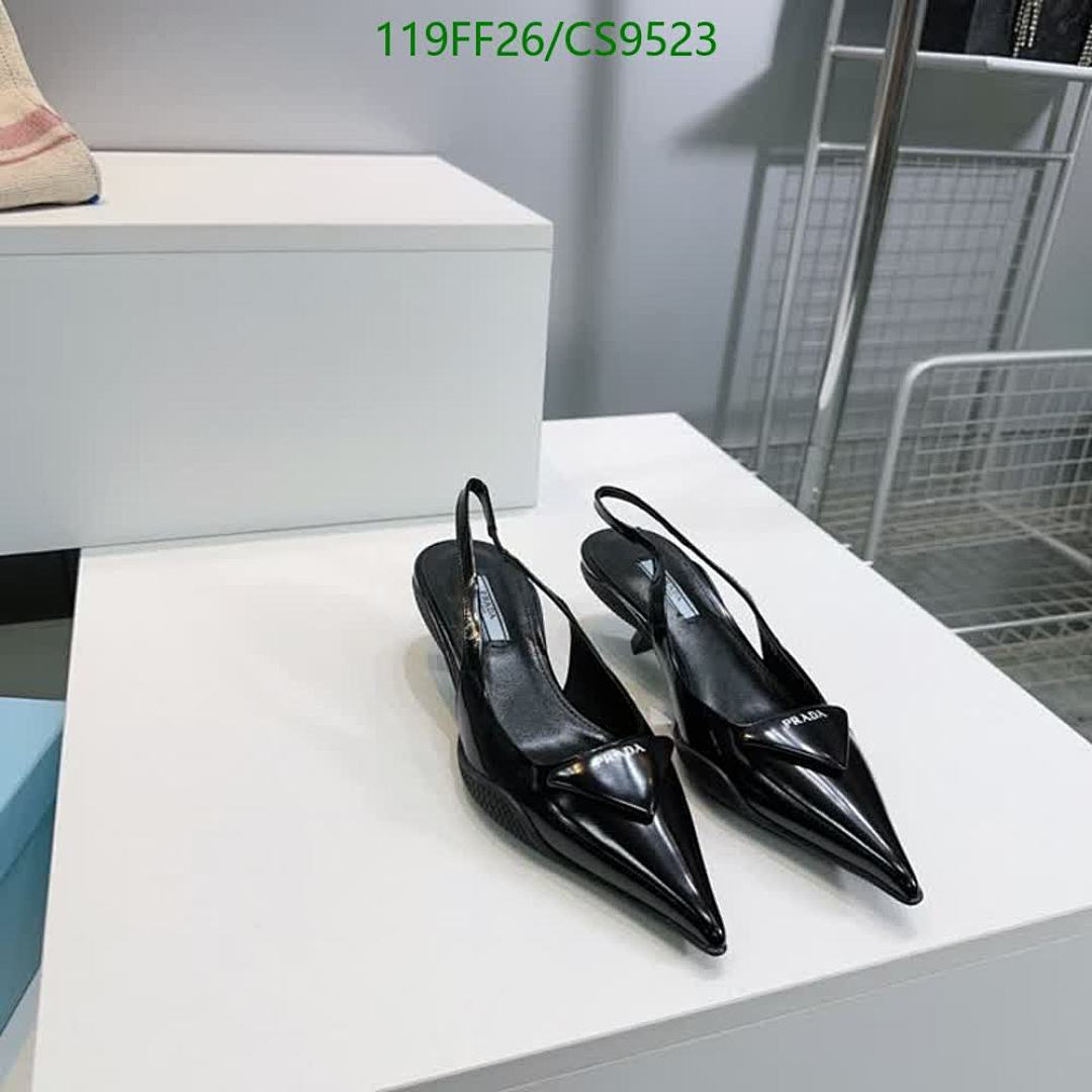 Prada-Women Shoes Code: CS9523 $: 119USD