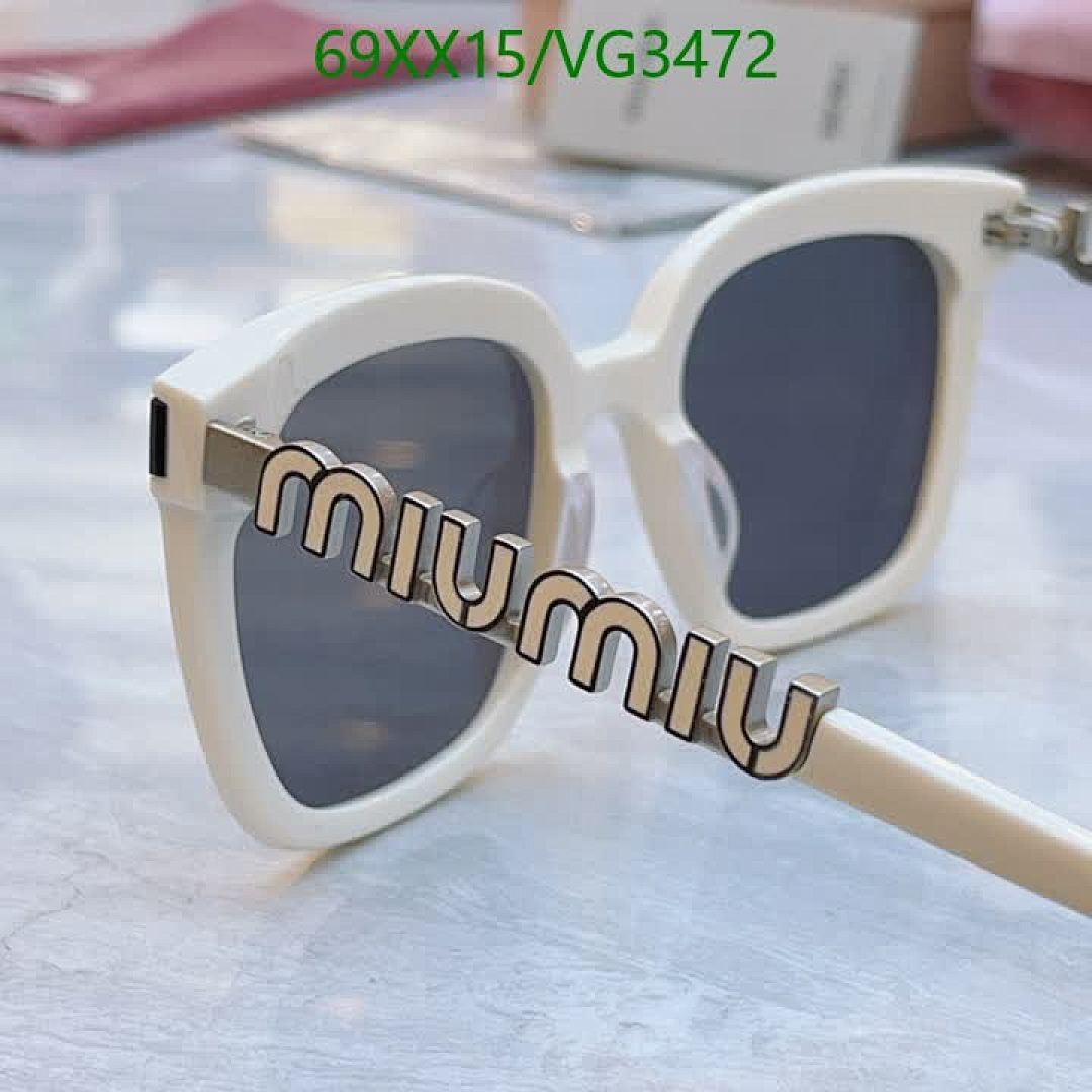 Miu Miu-Glasses Code: VG3472 $: 69USD