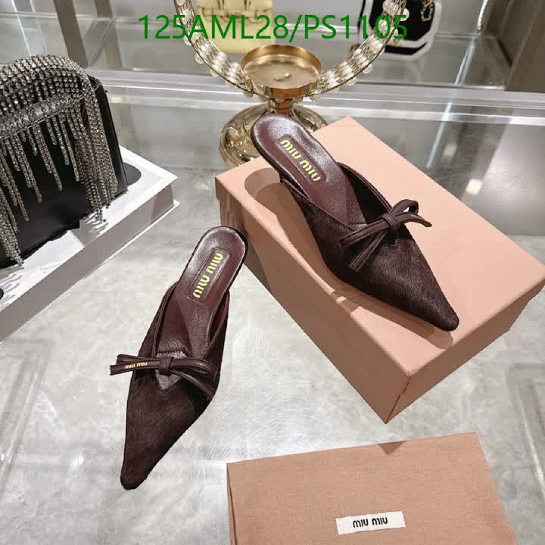 Miu Miu-Women Shoes Code: PS1105 $: 125USD