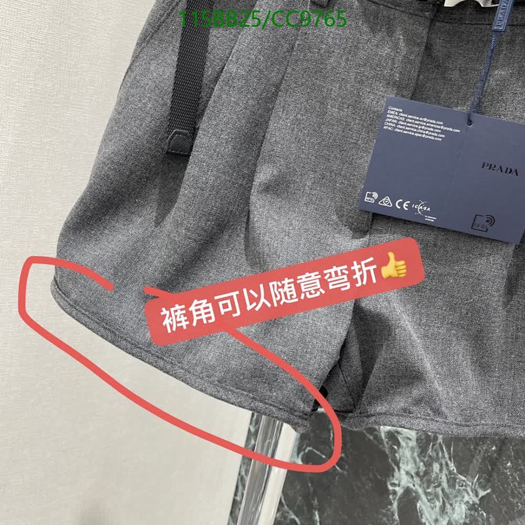 Prada-Clothing Code: CC9765 $: 115USD