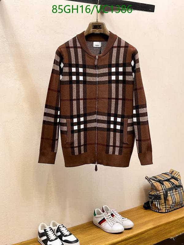 Burberry-Clothing Code: VC1386 $: 85USD