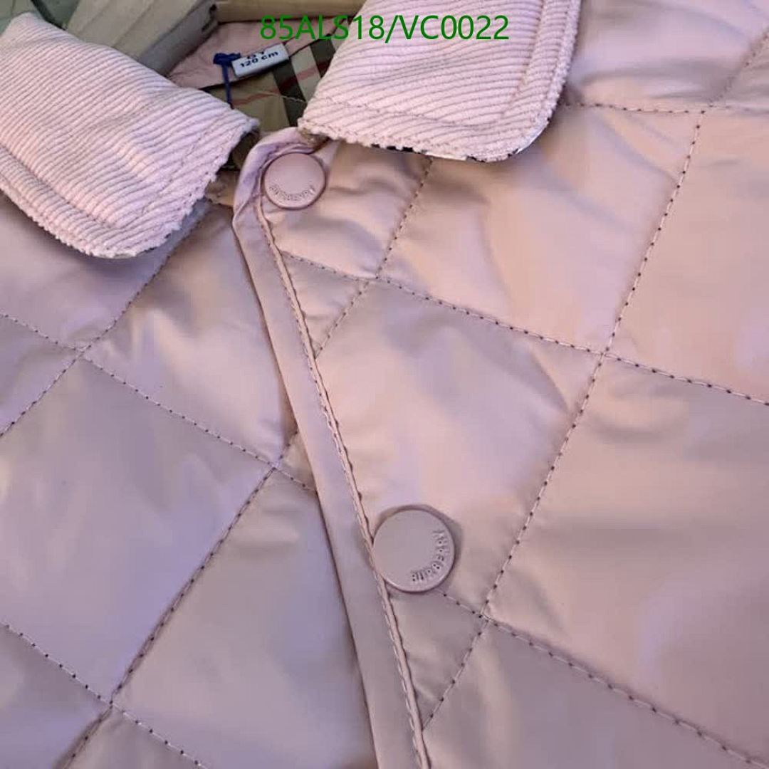 Burberry-Kids Clothing Code: VC0022 $: 85USD