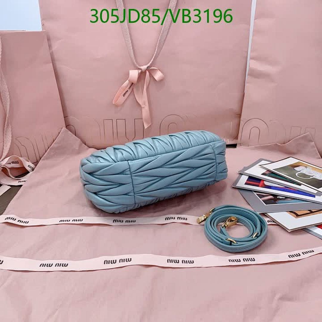 Miu Miu-Bag-Mirror Quality Code: VB3196 $: 305USD