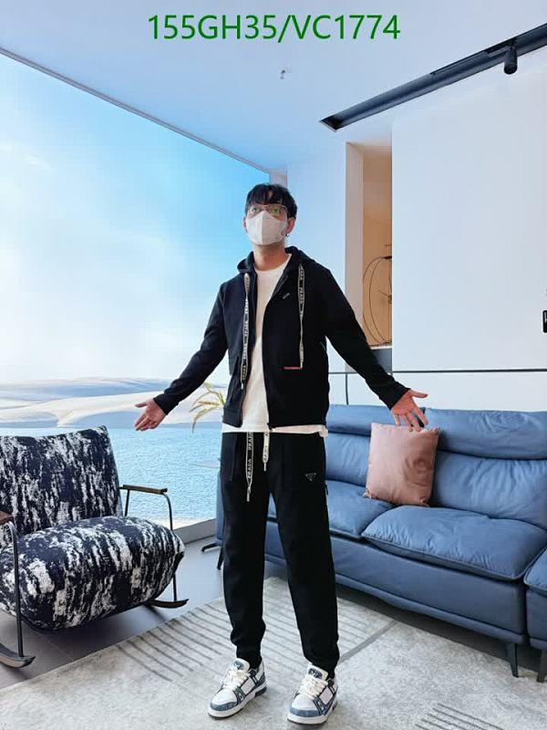 Prada-Clothing Code: VC1774 $: 155USD