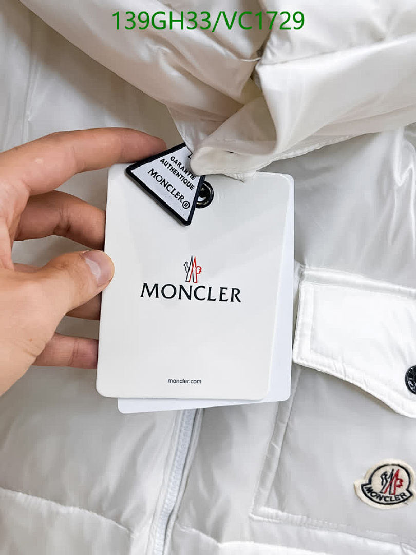 Moncler-Down jacket Women Code: VC1729 $: 139USD