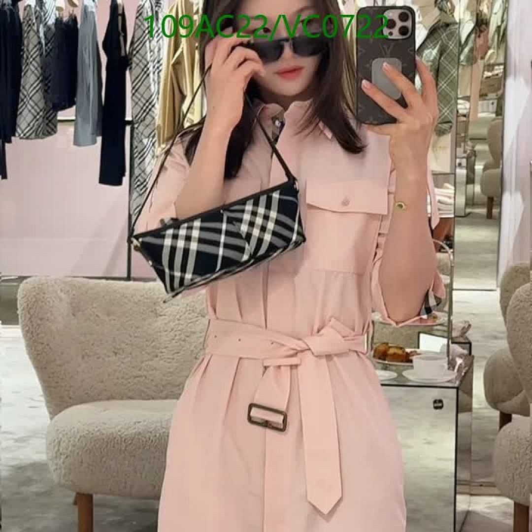 Burberry-Clothing Code: VC0722 $: 109USD