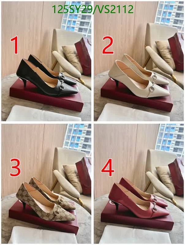 Gucci-Women Shoes Code: VS2112 $: 125USD