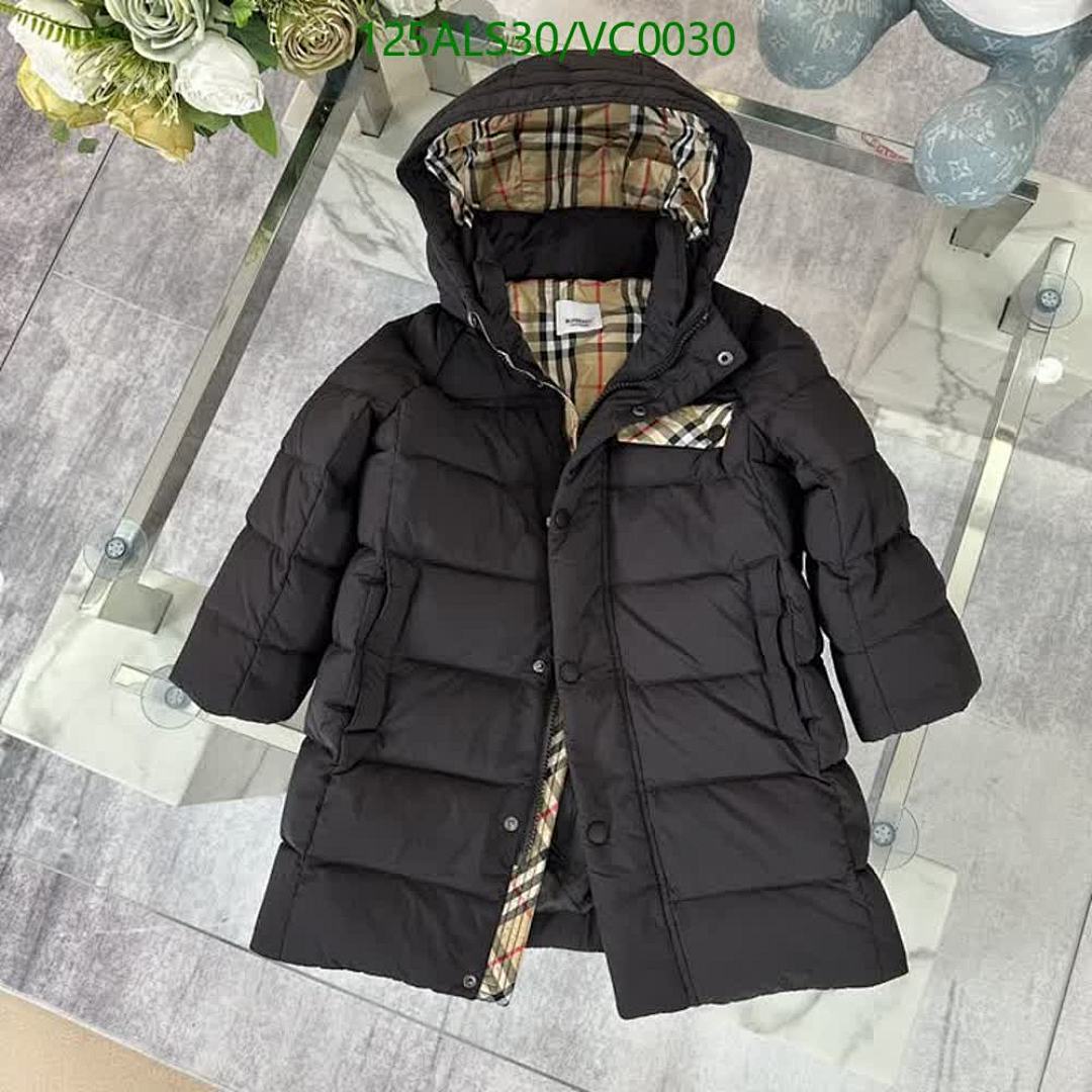 Burberry-Kids Clothing Code: VC0030 $: 125USD