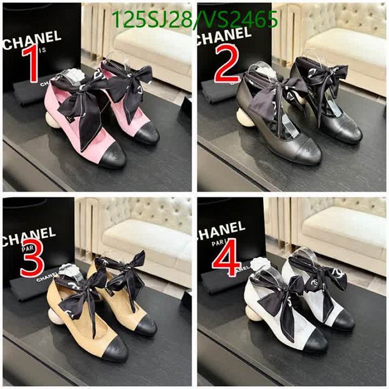 Chanel-Women Shoes Code: VS2465 $: 125USD