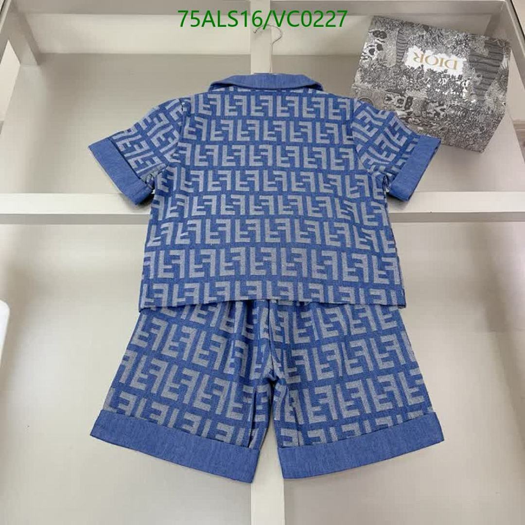 Fendi-Kids clothing Code: VC0227 $: 75USD