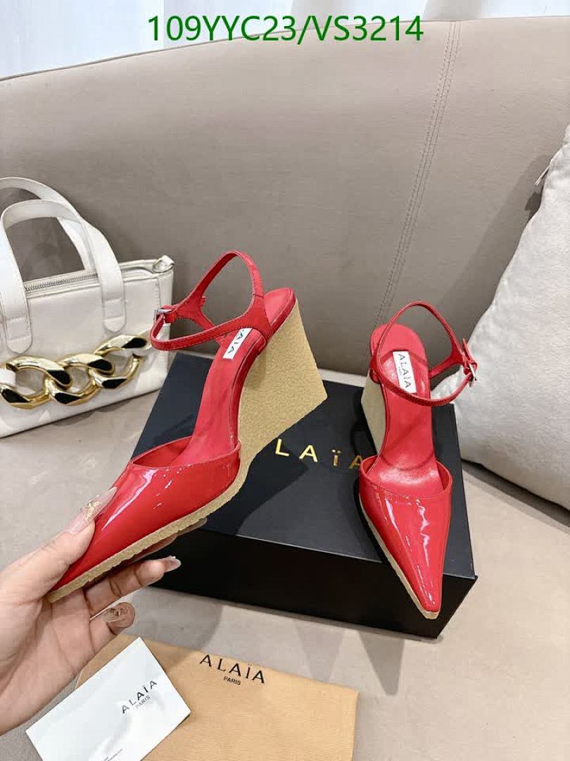 Alaia-Women Shoes Code: VS3214 $: 109USD