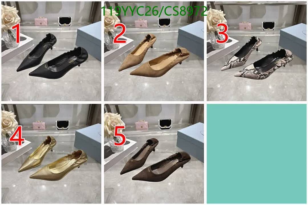 Prada-Women Shoes Code: CS8972 $: 119USD