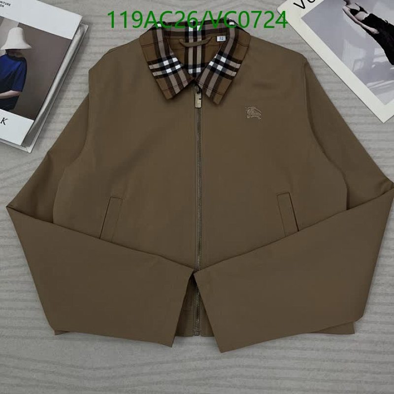 Burberry-Clothing Code: VC0724 $: 119USD