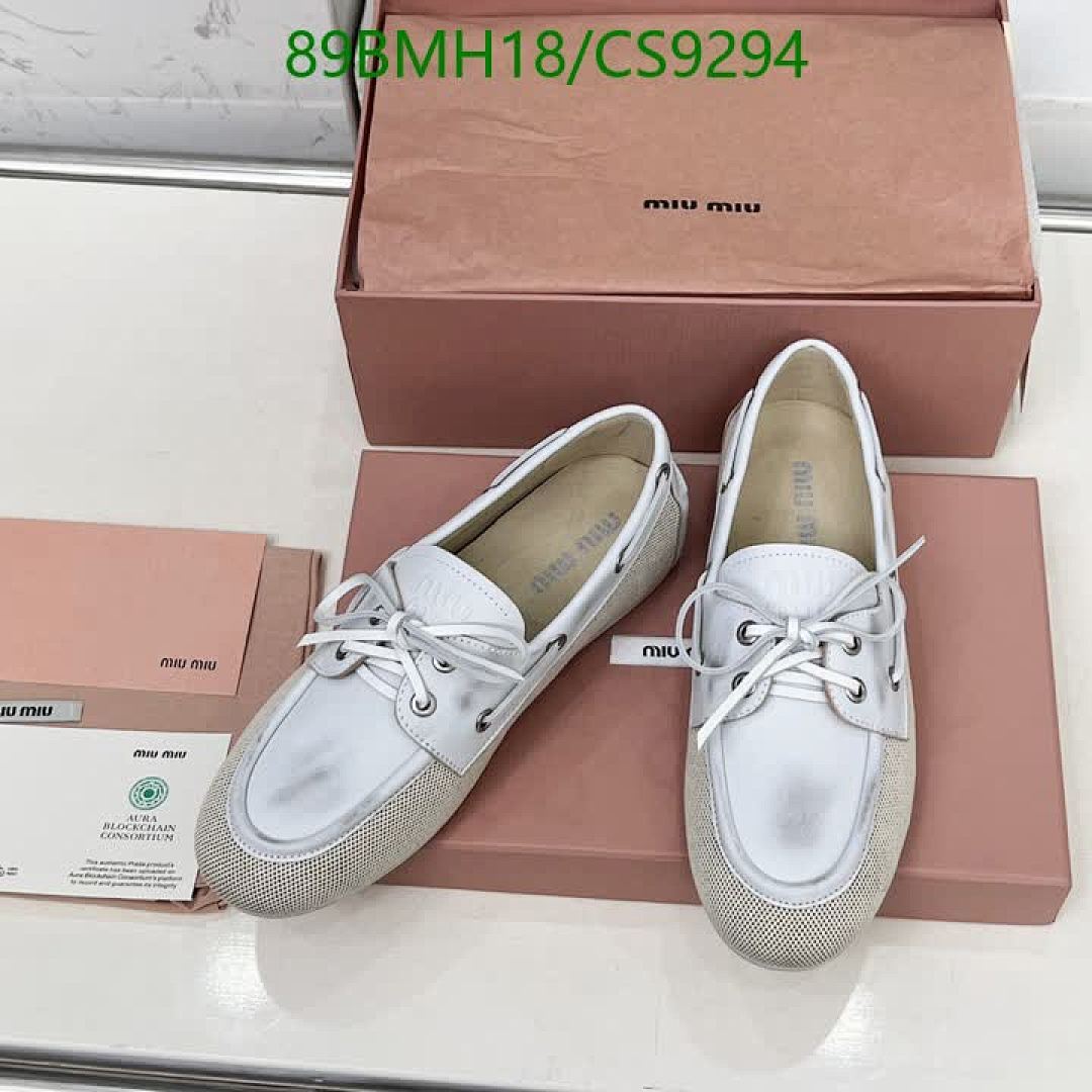 Miu Miu-Women Shoes Code: CS9294 $: 89USD