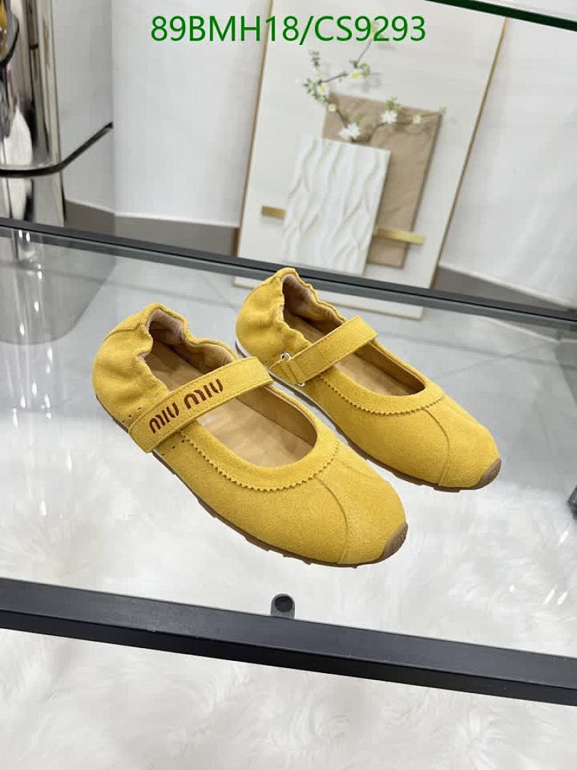 Miu Miu-Women Shoes Code: CS9293 $: 89USD