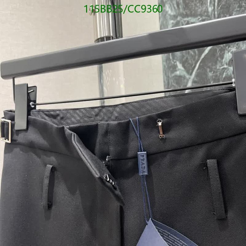 Prada-Clothing Code: CC9360 $: 115USD
