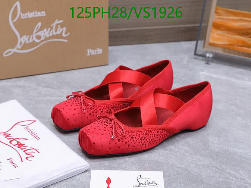 Christian Louboutin-Women Shoes Code: VS1926 $: 125USD