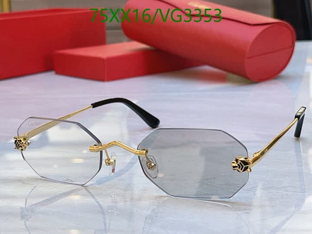 Cartier-Glasses Code: VG3353 $: 75USD