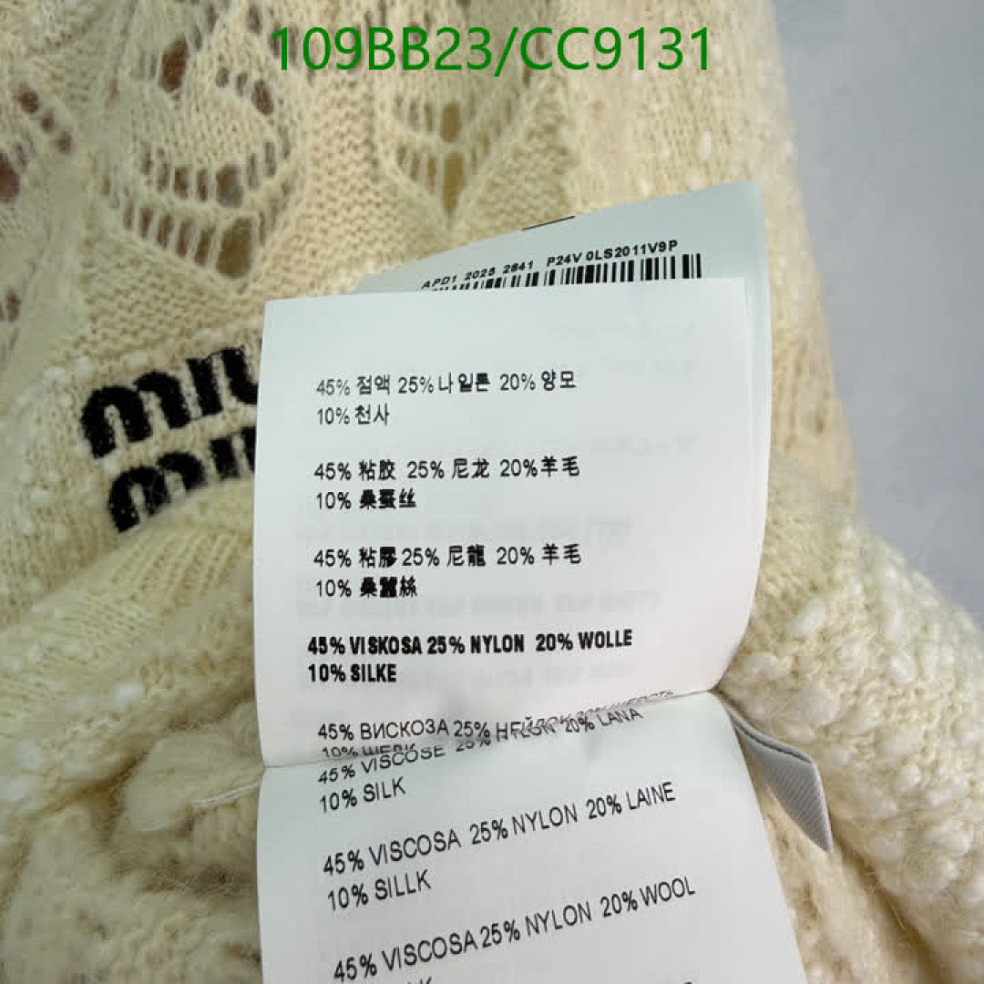 Miu Miu-Clothing Code: CC9131 $: 109USD