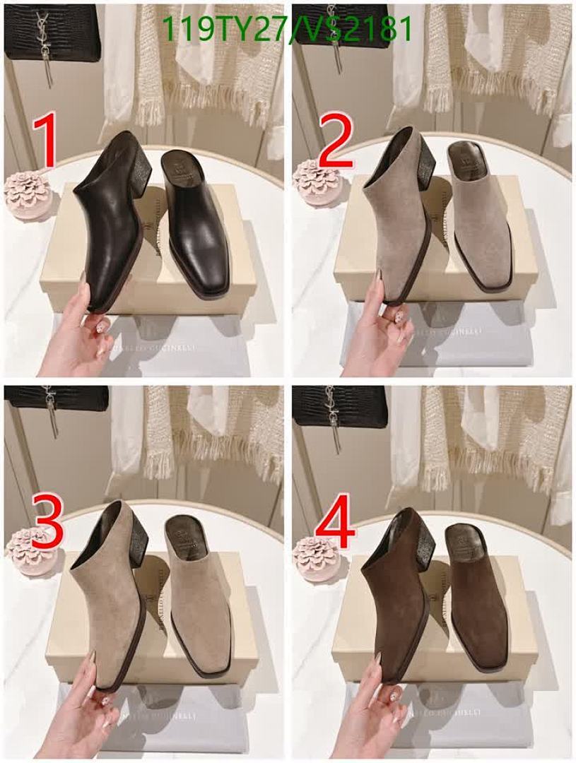 Brunello Cucinelli-Women Shoes Code: VS2181 $: 119USD