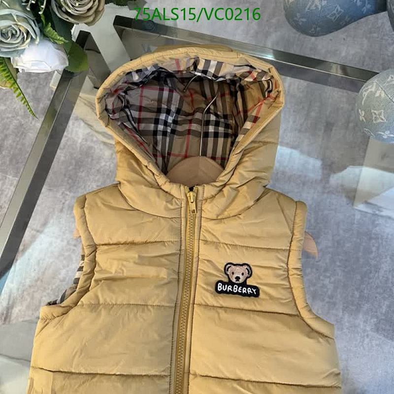 Down Jacket-Kids Clothing Code: VC0216 $: 75USD
